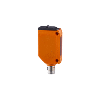 O6H214: Diffuse reflection sensor; red light; light-on mode; NPN; 200 mm; IP 65;