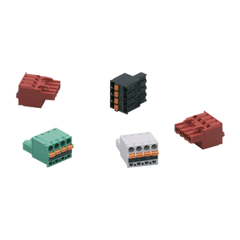 E11930: COMBICON connector; housing materials PA; current carrying parts: copper