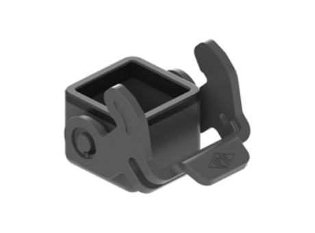 Cover,CK series, with 1 lever, size 21.21, for male inserts, with loop