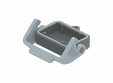 Covers with levers, size "44.27", T-TYPE /W enclosures for aggressive environments, IP66/IP69