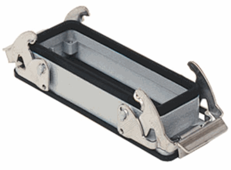 Bulkhead mounting housings with 2 levers, size "57.27", C7/CV enclosures, V-Type lever version, IP66/IP67 (and IP69K DIN 40050 - 9)