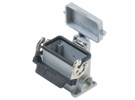 custodie da parete chiusura singola, grandezza "57.27", sportello metallico, Pg29, versione standard metallica, IP65