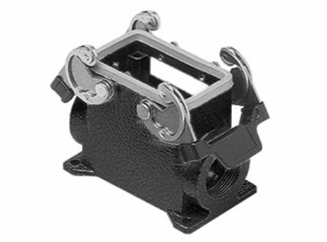 surface mounting housings with 2 levers, size "57.27", Pg21, aggressive environments, IP66 (and IP69K DIN 40050 - 9)
