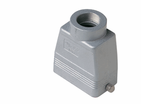 custodie mobili per chiusura singola, grandezza "57.27", uscita verticale, Pg29, versione standard metallica, IP66 (e IP69K DIN 40050 - 9).