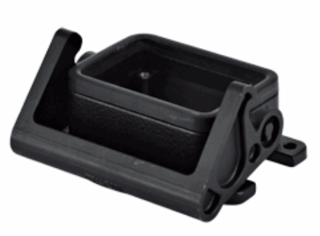 Bulkhead mounting housings with 1 lever, size "44.27", connections for stage equipment, IP65