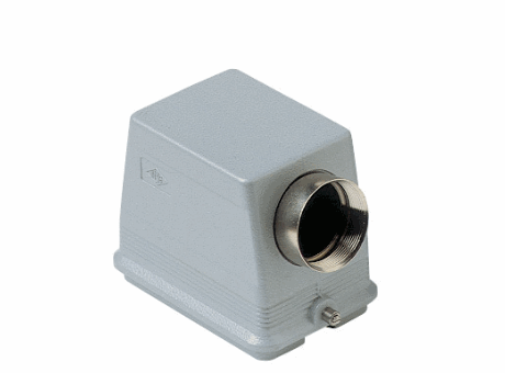 hoods for single lever, size "104.62", side entry, Pg29, metal version, IP66 (and IP69K DIN 40050 - 9)