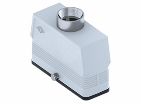 hood with 2 pegs, high construction, size "104.27", top entry, 1 x Pg 29, central lever version