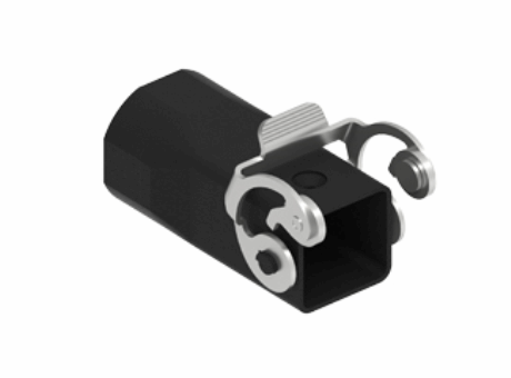 custodia mobile con 1 leva in acciaio inox, grandezza "21.21", uscita verticale, 1 x M25, versione metallica W-TYPE