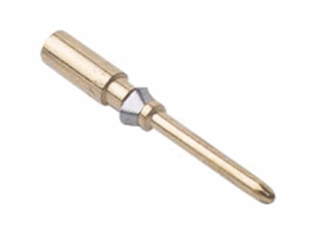 RD male crimp contacts, 10A, gold plated, 0,14 mmq - 0,37 mmq, AWG 26 - 22