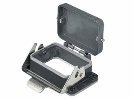 bulkhead mounting housing with single lever and cover, size "104.62", E-Xtreme® version, IP66/IP69