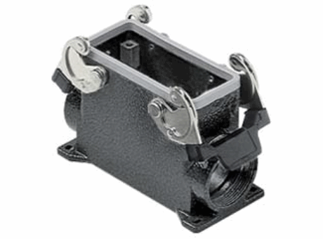 surface mounting housing with 2 levers, size "77.27", high construction, M32, E-Xtreme® version, IP66/IP69