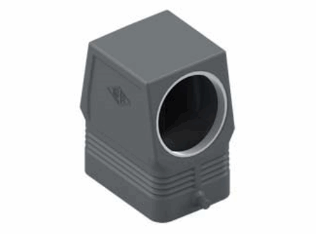 hood with 2 moulded pegs, size "44.27", side entry, high construction, without adaptor, M32, E-Xtreme® version, IP66/IP67/IP69