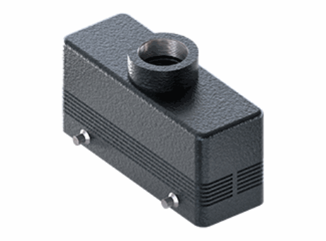 hood with 4 riveted pegs, size "104.27", top entry, M25, E-Xtreme® version, IP66/IP69