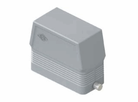 custodia mobile con 2 piolini, grandezza "77.27", senza uscite, da forare, serie HNM, IP65 o IP66/IP67 (con guarnizione O-Ring)