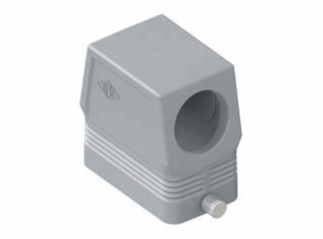 Tüllengehäuse mit 2 Bolzen, Größe "44.27", seitlicher Kabelausgang, hoch, ohne Gewindestutzen, M32, HNM, IP65 oder IP66/IP67 (mit O-Ring-Dichtung)