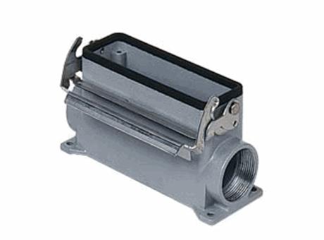 surface mounting housing with single lever, size "57.27", high construction, M32 x 2, HNM series, IP65 or IP66/IP67 (with O-Ring gasket)