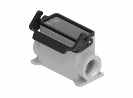 Surface mounting housing, JEI®-P series, with 1 lever, M40 cable entry, size 77.27, high construction