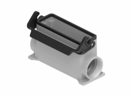 Surface mounting housing, JEI®-P series, with 1 lever, M32 x 2 cable entry, size 104.27, high construction