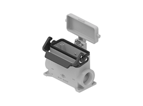 Surface mounting housing, IL-BRID series, with 1 lever, M32 x 2 cable entry, size 77.27, high construction, with metal cover