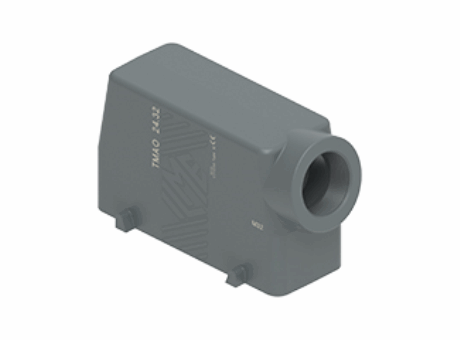 Hoods with 4 pegs, size "104.27", side entry, M40, T-TYPE insulating enclosures, IP65