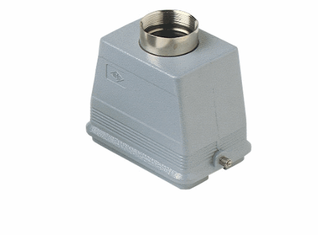 hoods for single lever, size "104.62", top entry, Pg29, metal version, IP66 (and IP69K DIN 40050 - 9)