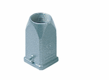 Hoods with 2 pegs, size "21.21", top entry, Pg11, Metallic type, IP44 (IP66/IP67 with CKR 65/CKR 65 D kits)