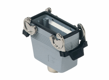 Hoods with 2 levers, size "77.27" insulated 830V version, top entry, Pg21, insulated 830V version, IP66 (and IP69K DIN 40050 - 9)