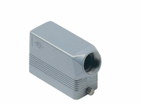 hoods for single lever, size "77.27", side entry, M32, metal version, IP66 (and IP69K DIN 40050 - 9)