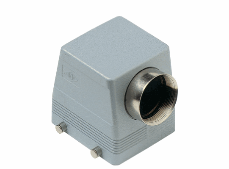 hoods for two levers, size "77.62", side entry, M40, metal version, IP66 (and IP69K DIN 40050 - 9)