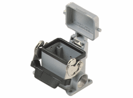 surface mounting housings with single lever, size "44.27", metal cover, M20 x 2, metal version, IP65
