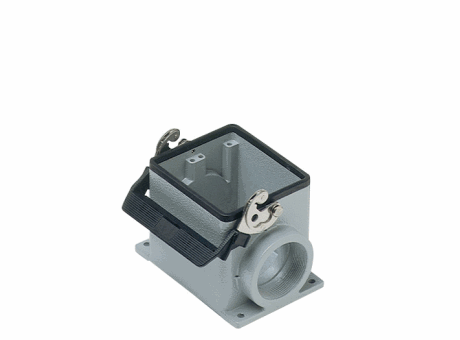 surface mounting housings with single lever, size "77.62", M40 x 2, metal version, IP66 (and IP69K DIN 40050 - 9)