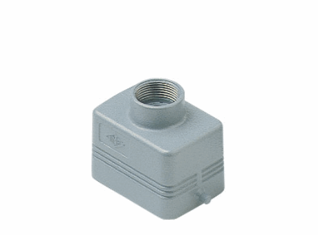 hoods for single lever, size "44.27", top entry, M20, metal version, IP66 (and IP69K DIN 40050 - 9)