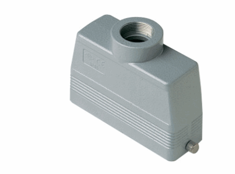 hoods for single lever, size  "104.27", top entry, M40, metal version, IP66 (and IP69K DIN 40050 - 9)