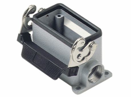 Surface mounting housings with 1 lever, size "57.27" insulated 830V, M32, insulated 830V version, IP66 (and IP69K DIN 40050 - 9)