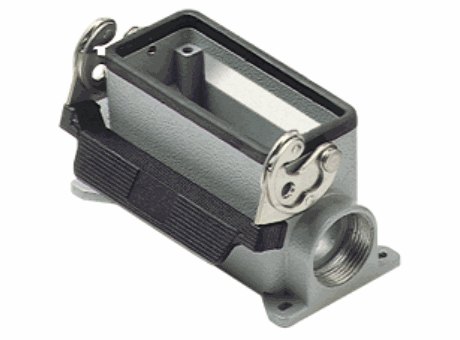 Surface mounting housings with 1 lever, size "77.27" insulated 830V version, M32 x 2, insulated 830V version, IP66 (and IP69K DIN 40050 - 9)