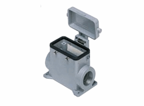 Surface housings, with 4 pegs, size "57.27" insulated 830V, metal cover, M20, insulated 830V version, IP65