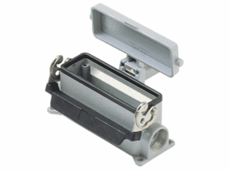 Surface mounting housings with 1 lever, size "104.27" insulated 830V version, metal cover, M25, insulated 830V version, IP65