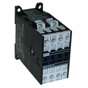Contactor 3 Pole Open 4kW 10A