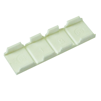 Marking Plate Blank 4 Section