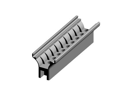 Handle Strip for Front Panels