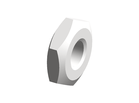 Hexagonal nut M 2.5