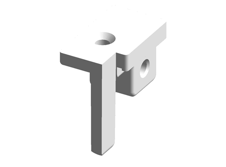 Front Connector with Male Contact