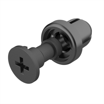Freetec Rivet ISC Plastic Parts - Free CAD models - REMOVABLE UNION RIVET FOR PANELS ...