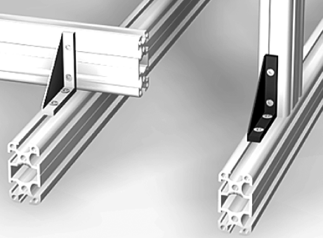 Aluminum corner connector