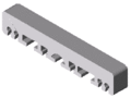 Slide Profile LRF 8 D14 160x28, natural