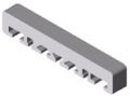 Slide Profile LRF 8 D10 160x28, natural