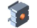 Captive Nut M5, bright zinc-plated