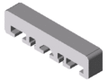 Slide Profile LRF 8 D10 120x28, natural