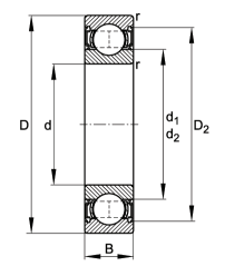 Dimensioned drawing