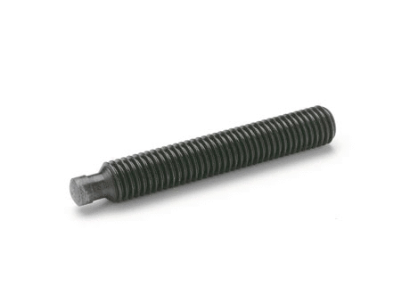 DIN 6332 Blackened Steel Grub Screws, with Hardened or Unhardened Tip
